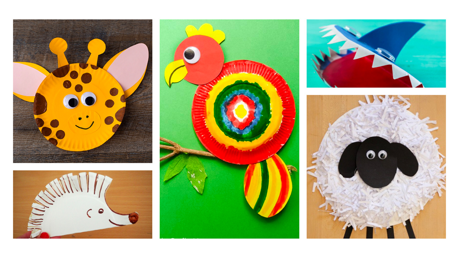 paper plate puppet craft