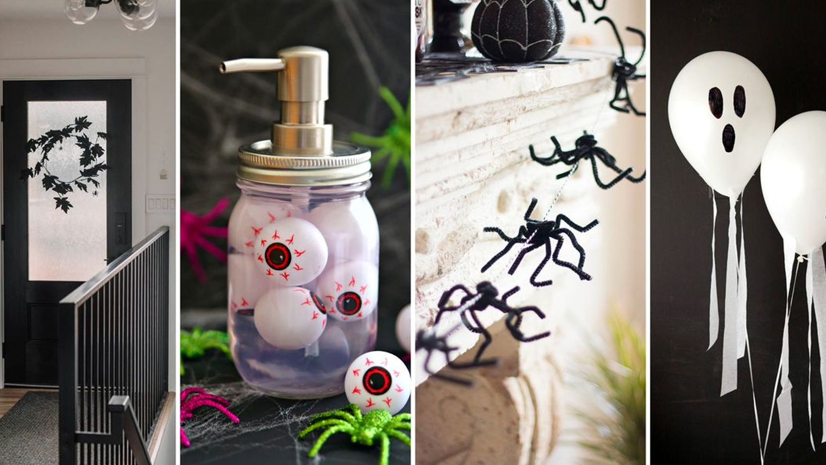 Spooky craft supplies