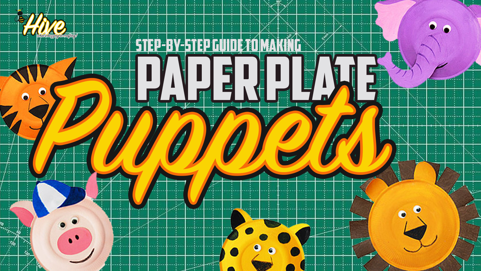 Creating Paper Plate Puppets with Your Kids