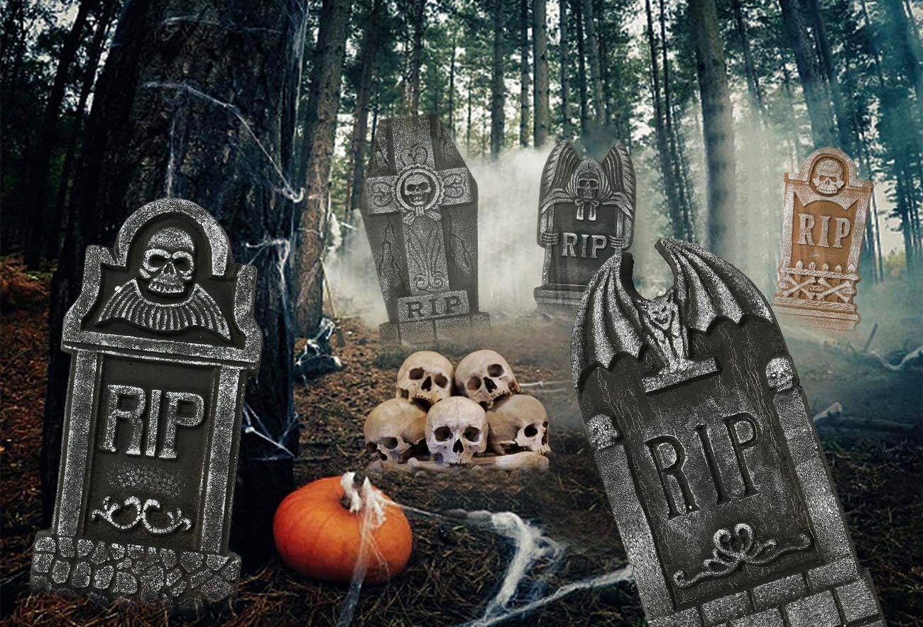 foam halloween tombstones